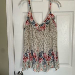 Boho Torrid Tank Top: Size 2